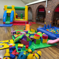 Multicoloured Bouncy Castle And Soft Play Package