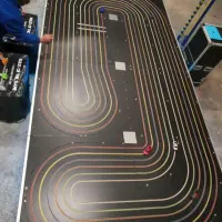 Giant Scalextric Track 6 Lane
