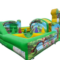 Jungle Toddler Play Zone With Jungle Soft Play Shapes