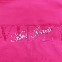 Unisex Wifey Embroidered Sweater