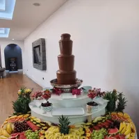 Chocolate Fountain And Fruit Combi Display