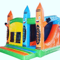 Crayola Combi Bouncy Castle Weekend