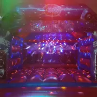 Adult Disco Bouncy Castle