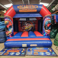 12ft X 12ft Hot Wheels Interchangeable Bouncy Castle