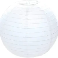 12 Inch Paper Lanterns - Pack Of 12 In One Colour