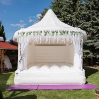 White Wedding Bouncy Castle