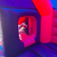 Pink And Purple Combo Castle - Unicorn Theme