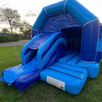 Multi Blue Front Slide