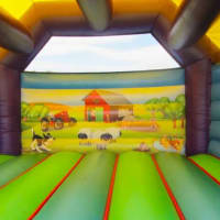 15ft X 18ft Farmyard Themed Adult Bouncy Castle