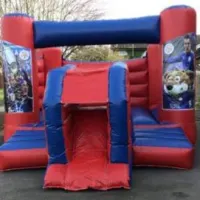 Red Toddler Bounce And Slide