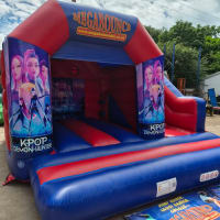 15ft X 15ft K Pop Demon Hunters Themed Bouncy Castle