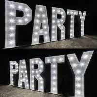 Light Up Letter Hire