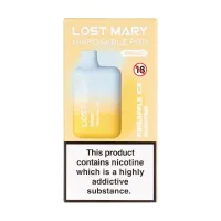 Lost Mary Pineapple Ice Bm600 Disposable Pods