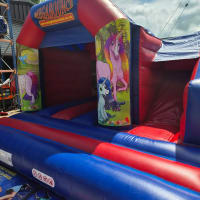 15ft X 15ft Unicorn Themed Bouncy Castle