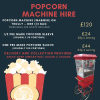 Popcorn Machine With Trolly