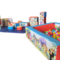 Bluey Soft Play Shapes And Ball Pit