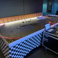 3 Lane Slot Car Track