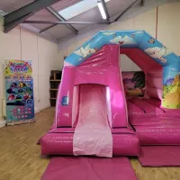 Princess Bouncy Castle With Slide