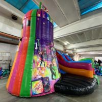 Helter Skelter Slide 10ft Platform 18ft X 18ft