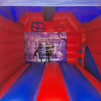 15ft X 15ft Frozen Themed Bouncy Castle