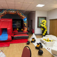 Jcb Themed Bouncy Castle