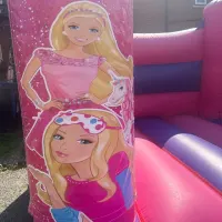 Barbie Theme Bouncy Castle