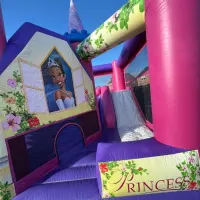 Princess Combi Bouncy Castle