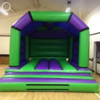 Green And Purple Velcro Castle