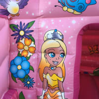 Princess Palace Bouncy Castle With Slide