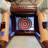 Giant Obstacle Course  Mega Slide  4 Inflatable Games And Castles