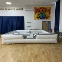 White And Silver Package