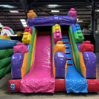 Lego 3d Inflatable Slide