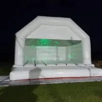 White Wedding Bouncy Castle 20 X 18ft