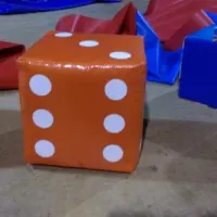 Orange Soft Play Dice