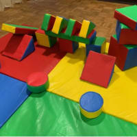 18 Piece Multi Coloured Soft Play