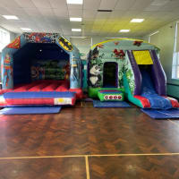 12ft X 15ft Jungle Slide Castle