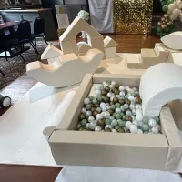 Moonbeam Soft Play Package - Beige And White