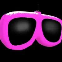 Sunglasses 5.2ft X 2.5ft Hanging Inflatable - Price To Hire 1