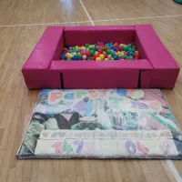 Pink Foam Ball Pool