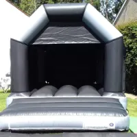 Black And Silver Velcro Castle