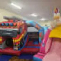 3d Dinosaur Head Bouncy Castleslide 12ft X 15ft