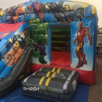 Superheroes Castle And Slide