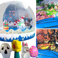 Snow Globe - Easter Theme