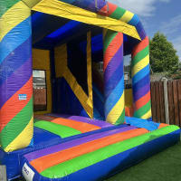 3d 16ft X 18ft Combi Castle - Weekend Hire