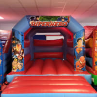 Super Hero Bouncy Castle