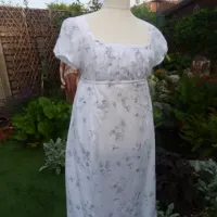 Regency Bib Front Dress