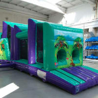 42ft Jungle Themed Obstacle Course
