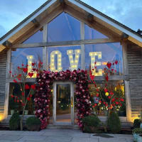 Light Up Letters Hire