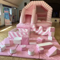 Pink And White Combi And Soft Play