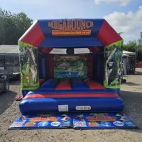 10ft X 12ft Jungle Interchangeable Bouncy Castle